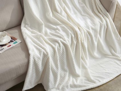 Плед Софи де Марко Каролина (молоко) 160х220