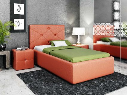 Кровать Nuvola Olivia Velutto 14 140х200