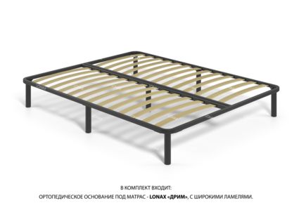 Кровать Lonax Аврора велюр Dolly-3 200х200