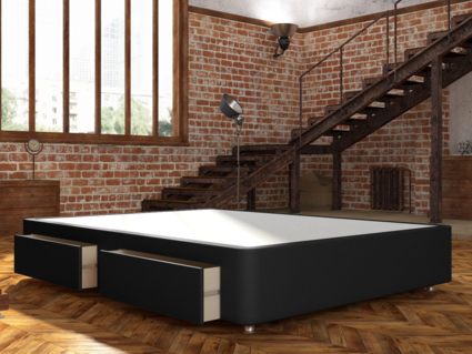 Кровать Mr.Mattress Site Box экокожа Black 258