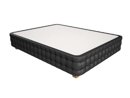 Кровать Mr.Mattress Twin Box экокожа Black 90х200