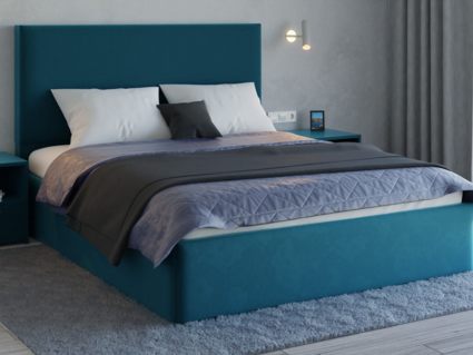 Кровать Lonax Фелиса велюр Dolly-13 (с подъемным механизмом)