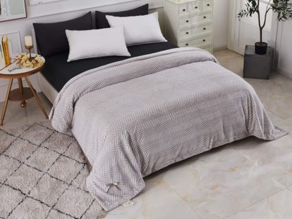 Покрывало Софи де Марко Флоренс (серое) 160х220