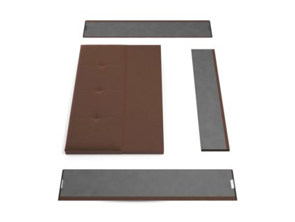 Кровать Lonax Алегра велюр Dolly-17 (с основанием) 120х190