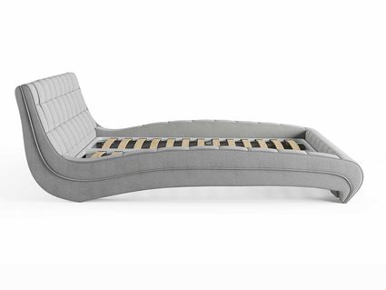 Кровать Сонум Milano Экокожа Белая (с подъемным механизмом) 140х200