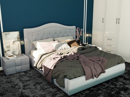 Кровать Димакс Эридан Сапфир с подъемным механизмом 160х200