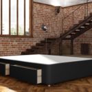 Кровать Mr.Mattress Site Box экокожа Black 120х190