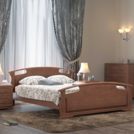 Кровать DreamLine Афродита бук Орех 160х200